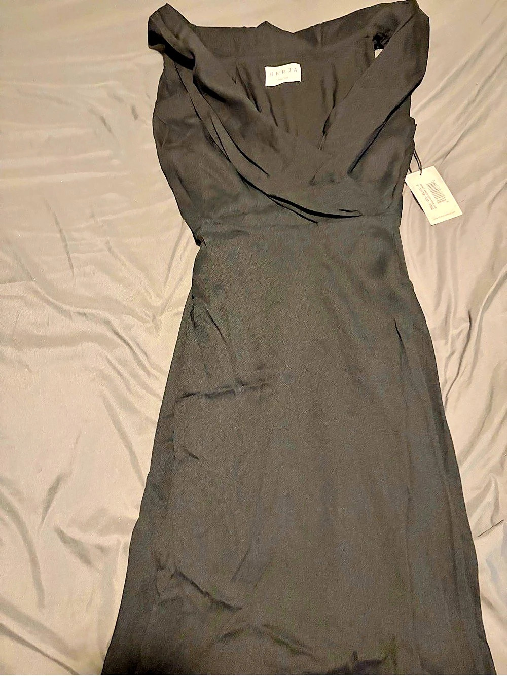 Herja New York Black Midi Dress